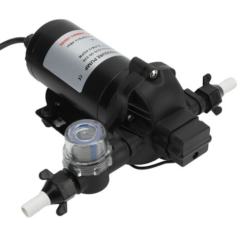Pompe à membrane auto-amorçante 220V 11,3L/min 50PSI pour bateau, caravane, camping-car, yacht, marine, véhicule (1/5)
