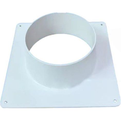 1 Bride de raccordement droite, Connecteur de conduit en plastique, Pour tuyau 150mm, Ventilation cuisine salle de bain (1/5)