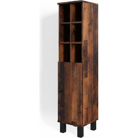 Mobiletto bagno Fynn, Rovere rustico, 30 x 130.6 cm porta grande, Vicco