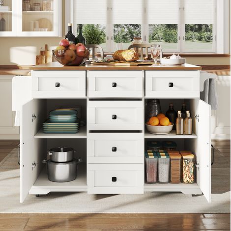 tavolo pranzo 147x70 cm pieghevole salvaspazio bianco OKMYHOME (1/5)