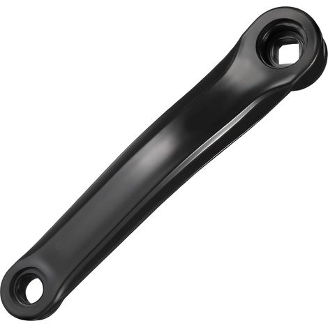 Black Metal Left Bicycle Crank Arm, High Precision Replacement Part for Mountain and Road Bikes, Guaranteed Friction (1/5)