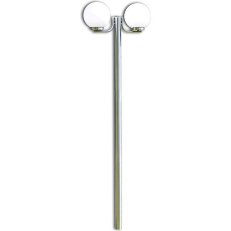 Lampada da terra a doppia sfera 220 cm lampada decorativa 2402078