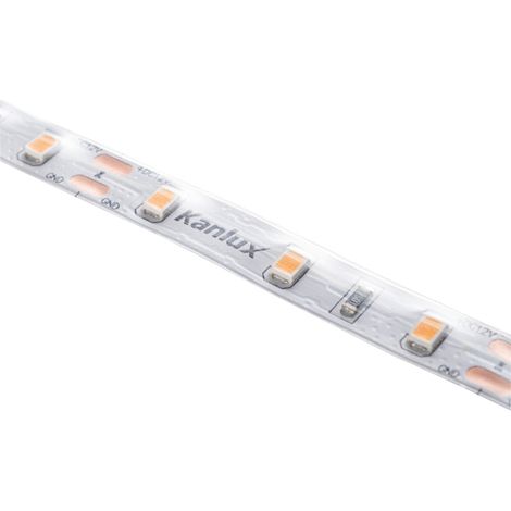 Ruban LED SMD Kanlux 5m 11W/m 3000K 12V IP65 33308 (1/2)