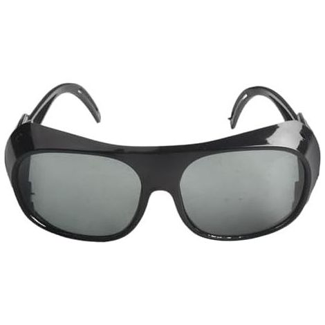 Lunettes de soudage avec protection occultante pour soudure à l'arc, pour le soudage à l'arc, pour résister aux chocs et au vent, design large de branches pour protéger contre les liquides, convient (1/5)