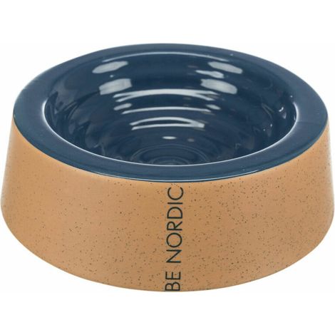 Comedero para Perro Trixie BE NORDIC Beige Azul oscuro 200 ml 16 cm (1/4)