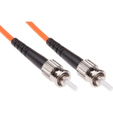 Câble fibre optique RS PRO 50m Avec connecteur / ST, OM1 Multi-mode ( Prix pour 1 )