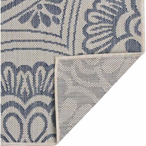 Maison Exclusive - Outdoor-Teppich Flachgewebe 160x230 cm Blaues (1/5)