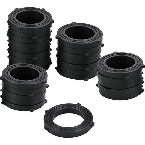 Lot de 50 tuyau d arrosage rondelle noir caoutchouc Leak Proof compatible All Standard 3 4 pouce jardin tuyau (1/5)
