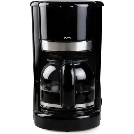 Cafetiere filtre - DOMO - DO1141K - 900 W - 12 tasses - 1,5 L - Noir