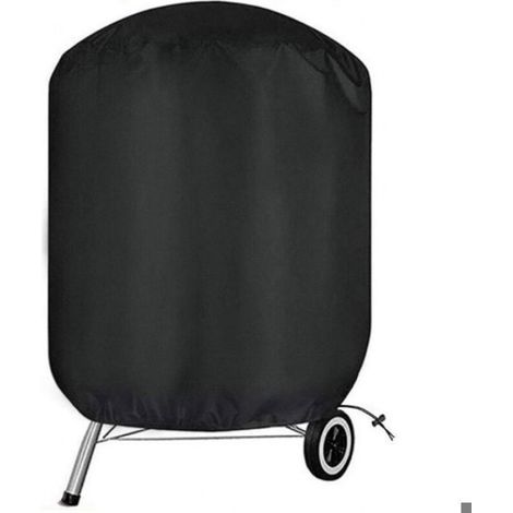 Housse Barbecue Weber, Bache Barbecue Weber Exterieur, 420D Oxford Imperméable Housse Barbecue Rond Weber, Noir(Φ71x79cm) (1/2)