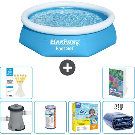 Bestway Fast Set Rund - 244x61 cm - 7-teilig S224