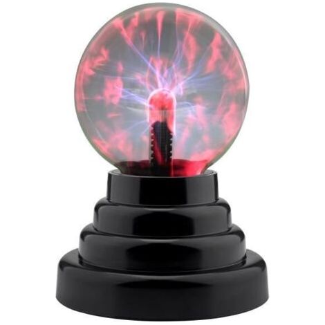 Boule de plasma électrostatique USB boule de foudre magique boule lumineuse sensible au toucher boule magique atmosphère lampe ionique (1/2)