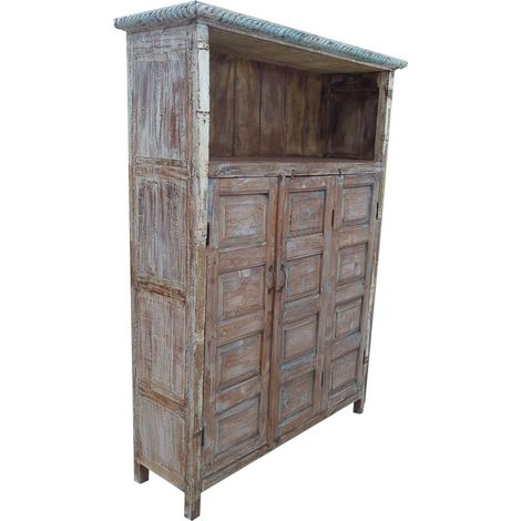 Estantería de madera marrón 137x40x186