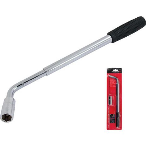 Wheel Brace Wrench Extendable Tyre 17mm 19mm Extendable Socket WR301