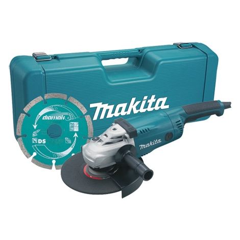 Makita – Meuleuse d'angle 230 mm 2200W – Moteur haute performance – Pour métal, béton et pierre – GA9020KD