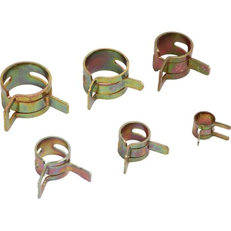 60 Pièces Collier de Serrage Oreille Papillon avec Pince, Kit de Serrage pour Tuyauterie Portable et Antidérapant pour Réparation (1/5)