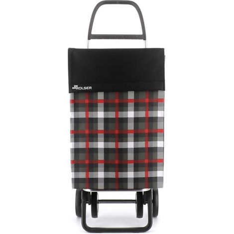 Carro compra "2+2" de 4 ruedas nylon scottish marengo jea036 rolser (1/5)