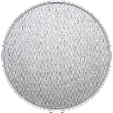 Haut-Parleur Intelligent Multiroom Home 40W - Enceinte Bluetooth 5.0 Compatible avec et Airplay2, Son Puissant et de Haute Qualité, Support Mural ou de Sol, Blanc (1/5)