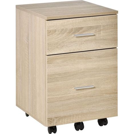 Caisson de bureau CIBIK chêne clair
