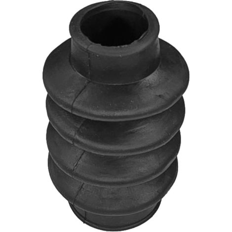 Soufflet de levier de vitesse caoutchouc universel de protection en caoutchouc souple noir Voiture Moto Tondeuse Tracteur Mini pelle Machine, 25 x 32 x 81mm