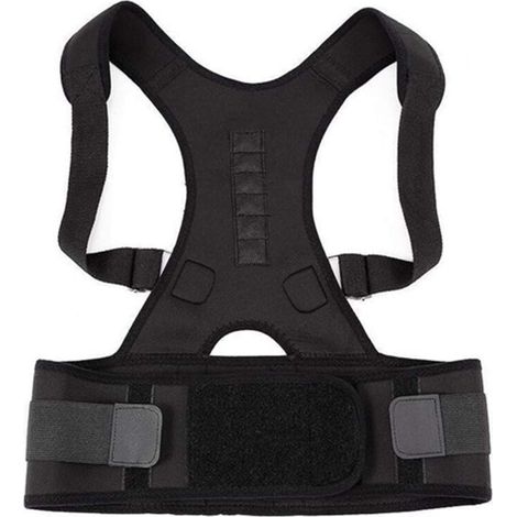 Sangles médicales, sangles de corset Correction de la posture Bretelles d'épaule Sangle magnétique pour la posture d'exercice Correcteur de soutien supérieur (1/5)