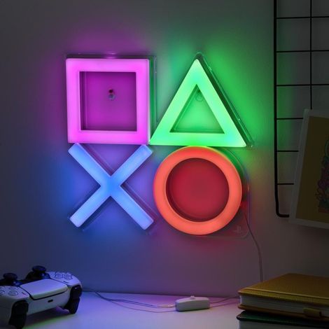 Icone e simboli delle lampade al neon - PlayStation (1/5)