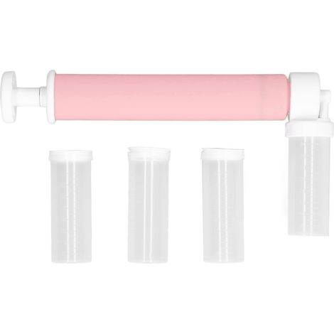 Manuel Gteau Aérographe En Plastique Anti-Fuite Kit De Décoration Cuisson Coloration Pompe De Pulvérisation pour DIY Ptisserie ChocolatePink