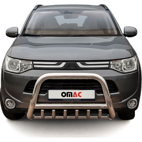 Pare-Buffle Avant Pour Mitsubishi Outlander III 2012-2015 Acier