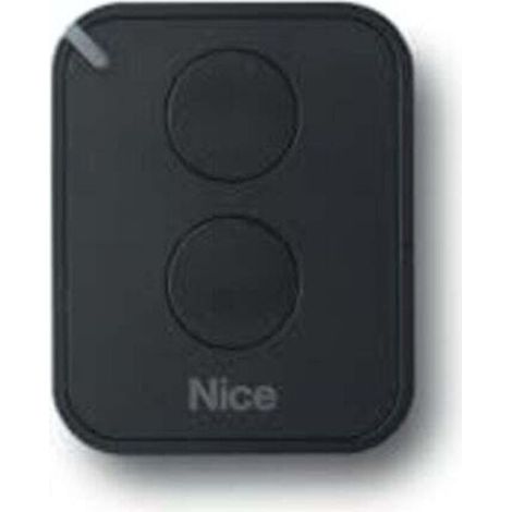 NICE FLO2RE 2-Kanal-Fernbedienung für Tore, kompatibel mit Nice Tor- und Garagentor-Automatisierungssystemen, 433,92 MHz Frequenz mit Rolling-Code-Technologie