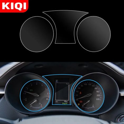 Protection d'écran pour tableau de bord KIQI compatible avec Toyota C-HR CHR 2016-2021 - Film protecteur en TPU pour l'intérieur du tableau de bord (1/5)
