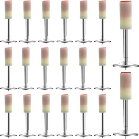 200 Pièces Clous Mini pour Cloueuse Électrique ou Pneumatique – Longueur 7,3 mm, Tête Ronde, pour Fixation Murale et Plafond sur Béton, Conduits de Câbles et Réparations (1/5)
