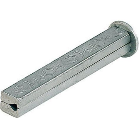 Hoppe I-Profilstift 4-KT.8mm L.80mm Fe verz. (1/4)