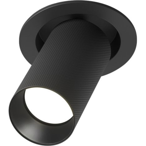 Maytoni Artisan Faretto da incasso orientabile nero 1xGU10 (1/5)