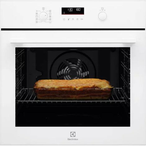 Electrolux – Four traditionnel multifonction 72L 60cm pyrolyse – Chaleur tournante pulsée – Classe énergétique A++ – EOF6P46V1