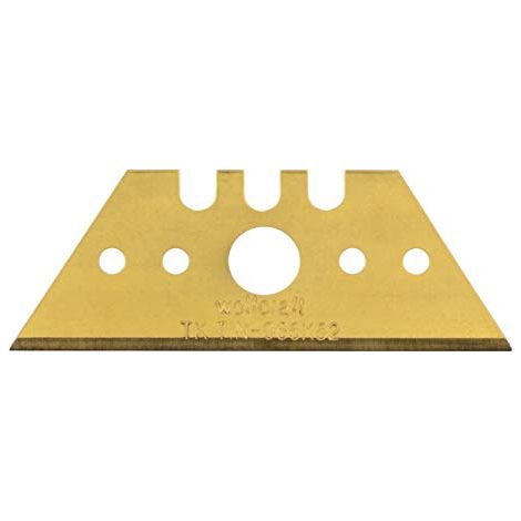 Wolfcraft 5 profi trapézových břitů TiN 0,65x52 mm v boxu, 4-5ti násobná životnost 4172000 (1/4)