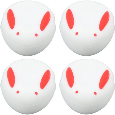 12 Stück Eckenschützer in Hasenform, sicher für Babys, Möbeleckenschutz, weiß (1/5)