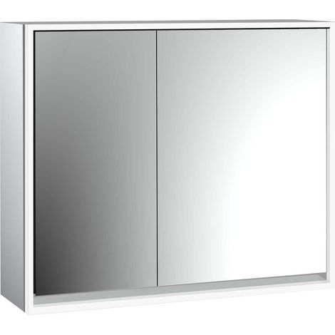 emco loft Lichtspiegelschrank, 800mm, 2 Türen, Aufputzmodell, (1/5)