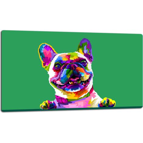 Tabla de cortar de vidrio 52x30 perro (1/5)