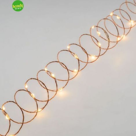Luci natalizie lotti 300 led bianco caldo mt22,5