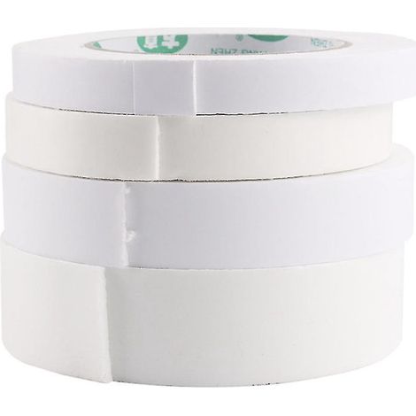 4 Rollen doppelseitiges Klebeband