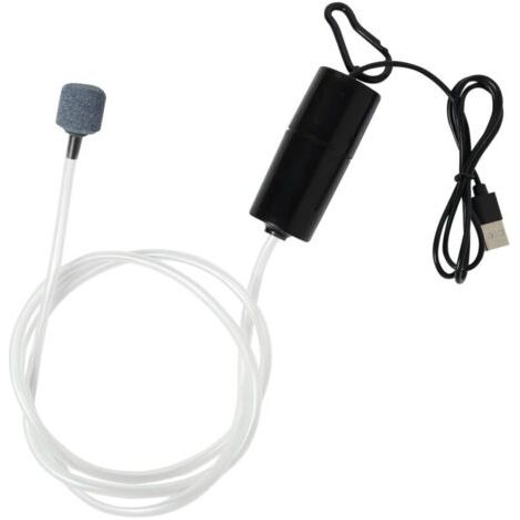Mini pompe à air pour aquarium. Pompe à oxygène pour aquarium. Pompe à oxygène 1W à économie d'énergie. (1/5)