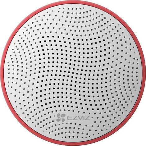 Ezviz EZVCST9C T9C Sirena da Esterno Wireless 90-105 dB da Abbinare alla Centralina A3 Bianco Rosso