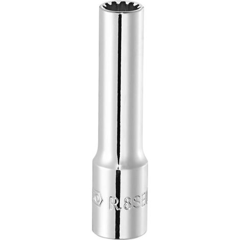 Douille Facom 1/4" SPLINE longue 8mm (1/2)