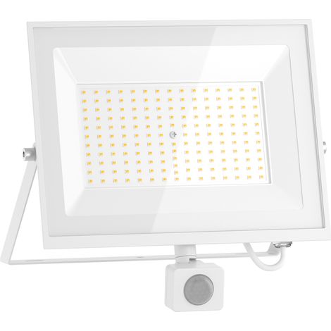 Mexen Luxpro+ LED-Flutlicht mit Bewegungsmelder, 100W, Neutral - 4000K, 11000 lm, weiß - L236-100-40-20