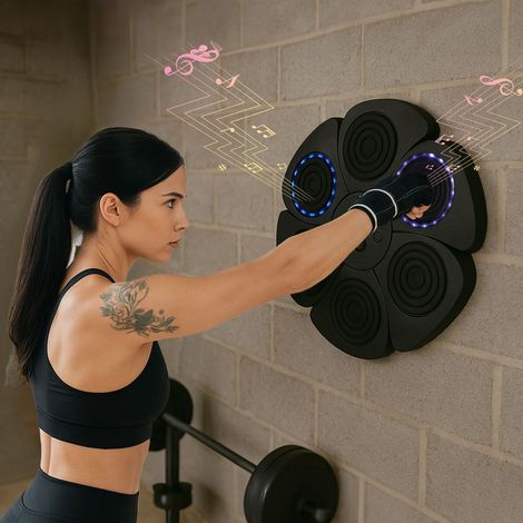 Machine de Boxe - MISTER GADGET - Enceinte Intégrée - Noir (1/4)