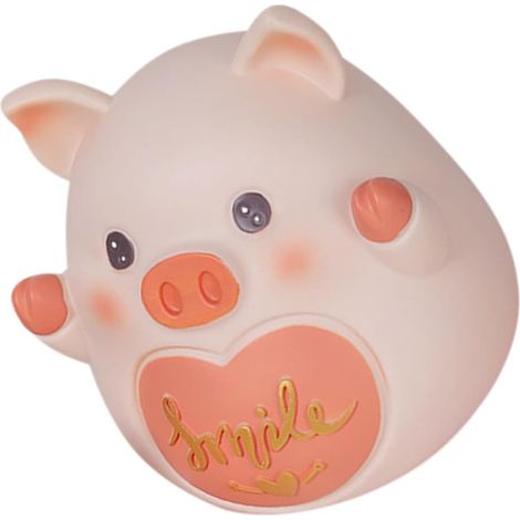 Forme de Cochon pour Garçon Fille Boîte à Économies Cartoon Décoration de Chambre pour Anniversaire et Noël (1/5)
