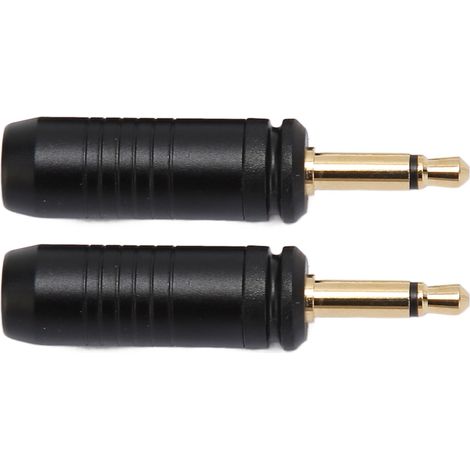 Bouchon de soudure plaqué or 3.5mm pour Focal Clear Mg, Celestee, Stellia, remplacement connecteur mâle mono.