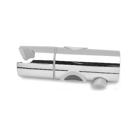 SUPPORTO SCORREVOLE IN ABS CROMATO PER ASTE D. 22 MM- Cromo- DAMAS- pezzi 1