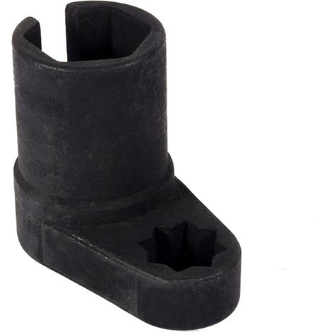 Universeller 22-mm-1/2"-Steckschlüssel für Sauerstoffsensoren, Demontage der versetzten Überwurfmutter. (1/5)