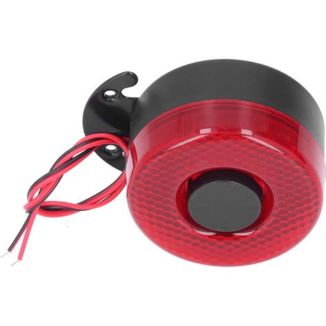 Avertisseur sonore 12V ABS 105dB avec feux LED clignotants pour camion UTV ATV (1/5)